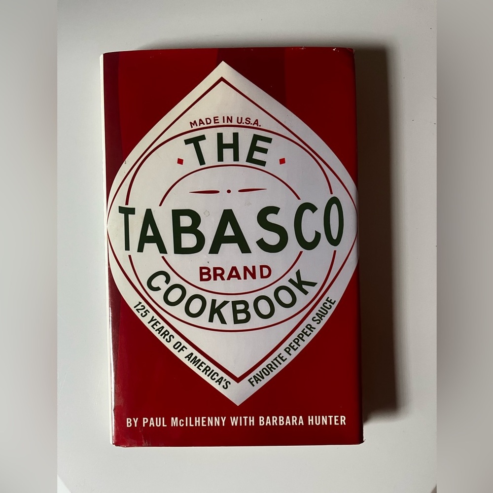🌹The TABASCO hardback cookbook